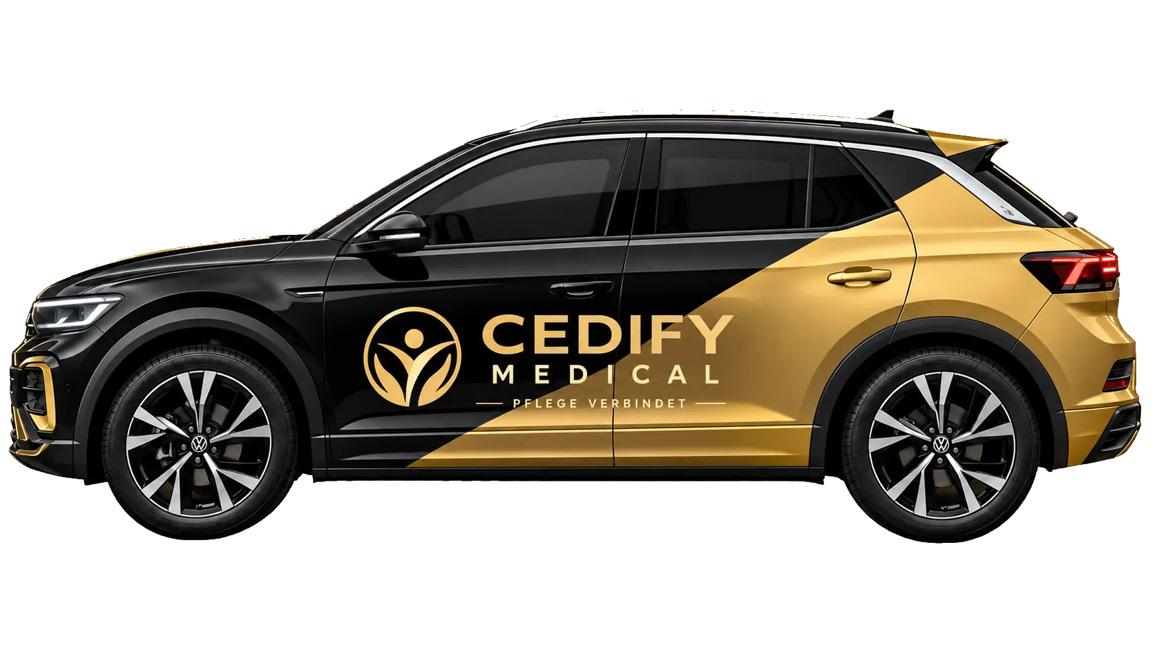 Cedify Medical VW T-Roc Seitenansicht